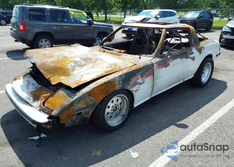 1985 Mazda Rx7 12A z USA, uszkodzony, nr VIN JM1FB3317F0888880